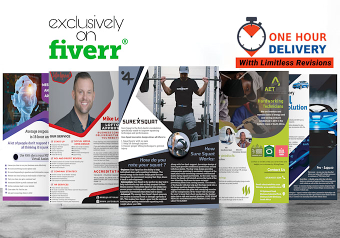 design speaker, sales, influencer one sheet, flyer, press kit, media kit