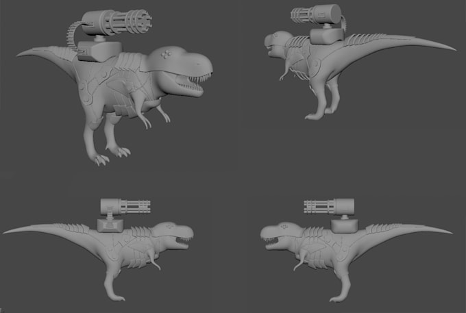 sculpt 3d character or asset model for sculpting and gaming