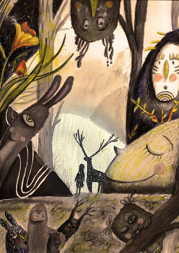 do eyecatching illustrations for your childrensbook