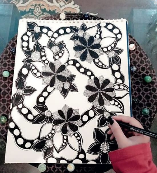 make hand drawn patterns