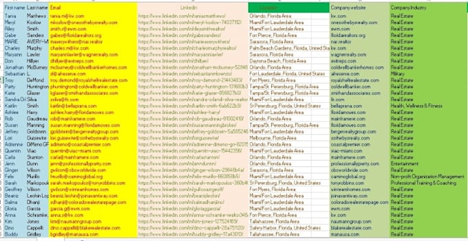 provide niche targeted bulk email list and email blast
