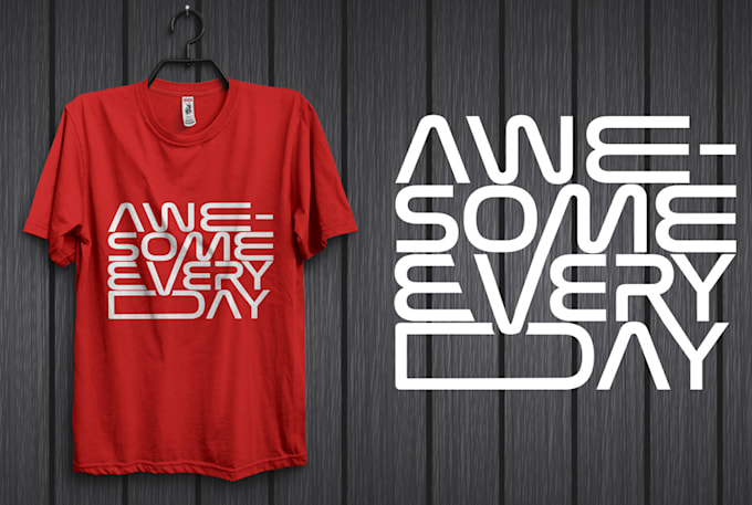 make custom and trendy t shirt design