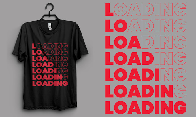 design a minimalist typographic t shirt