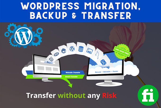 do wordpress migration, backup and transfer website