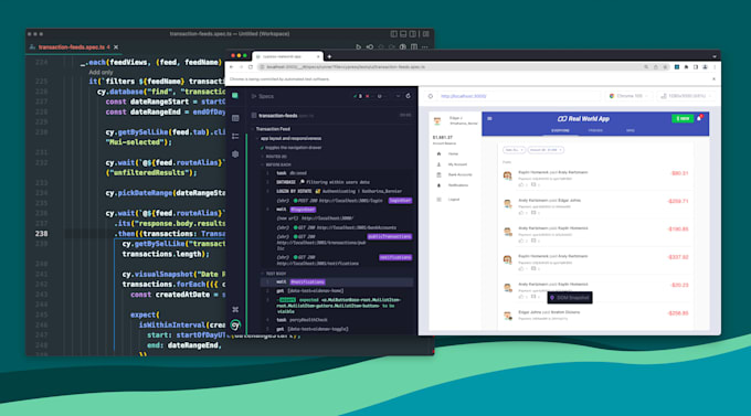 create cypress test automation QA framework