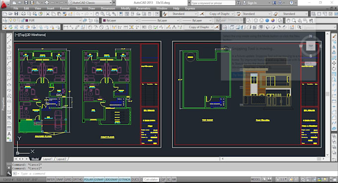 Design any architectural drawings using autocad by Engrmwaqarakbar | Fiverr