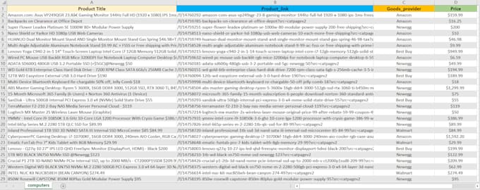 write reusable web scraper, data scraper using python