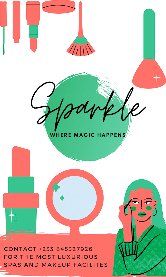 create cute, amazing and catchy invitation or flyers