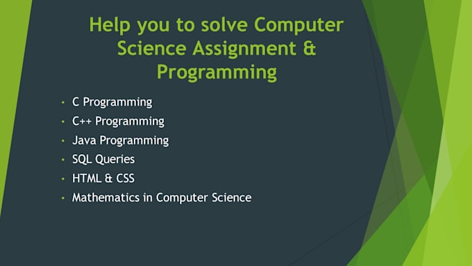 Do computer science assignment, task, project by Farrukhkamboh1 | Fiverr
