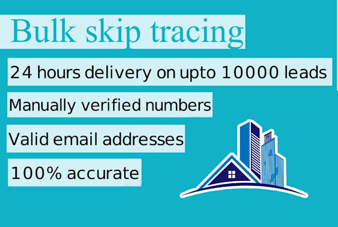 do real estate bulk skip tracing with high accuracy