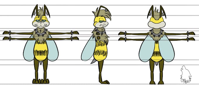 do 3d character or creature