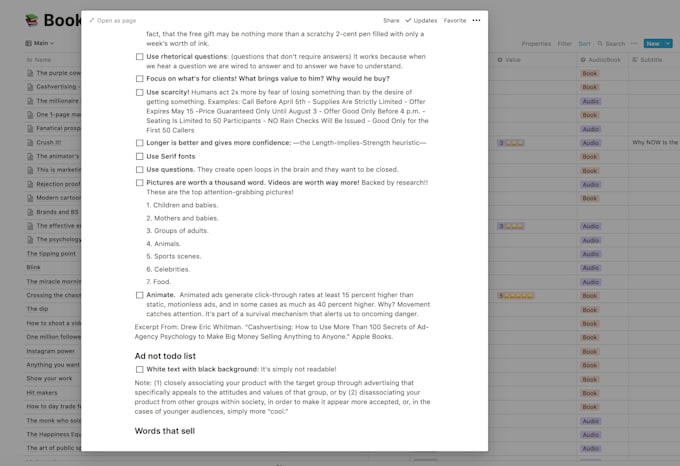 organize your projects and your life with notion