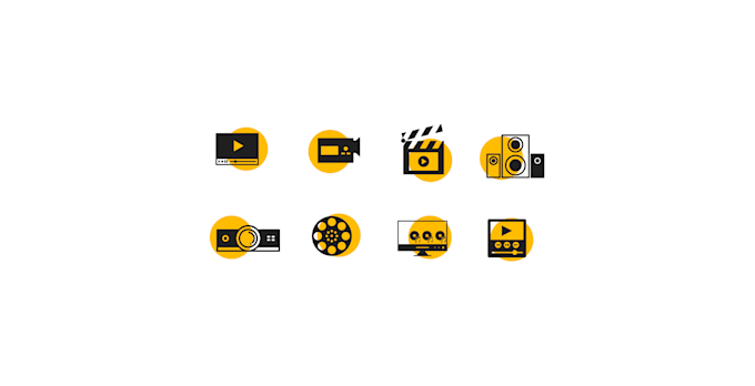 Design amazing and custom icon set by Tstbrand | Fiverr