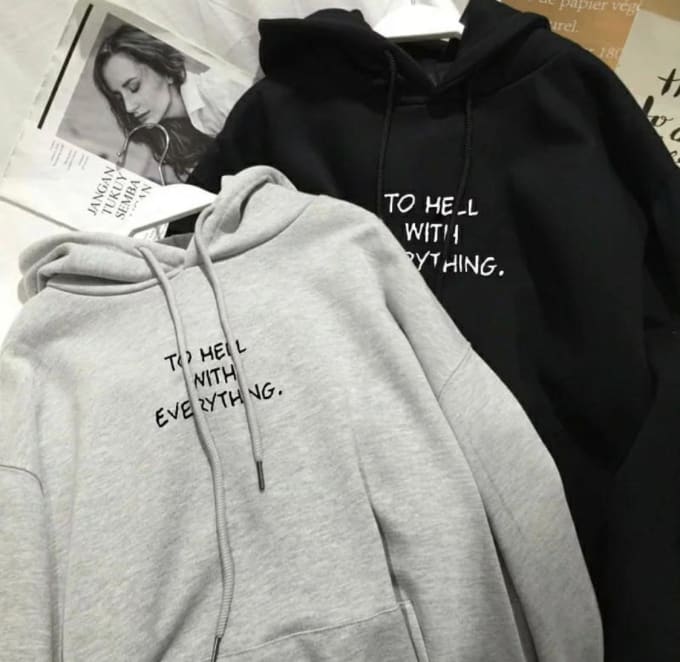 Hoodies sweats joggers tracksuits made to order and ship
