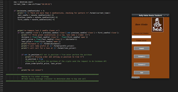 build an app in python for you