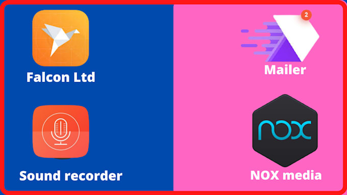 design a unique and attractive app icon within 12 hours