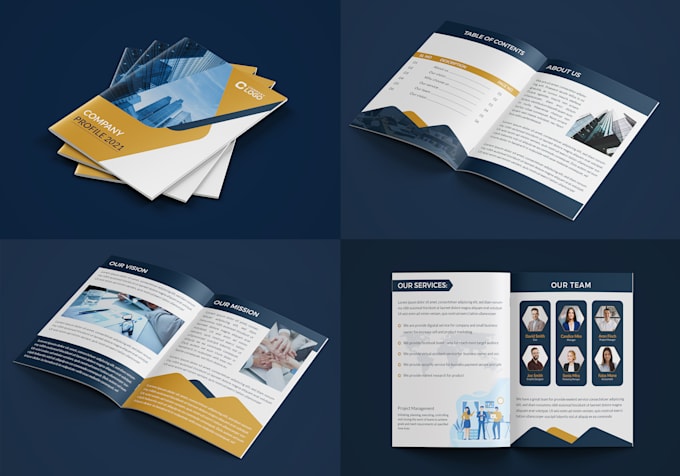 design real estate company profile