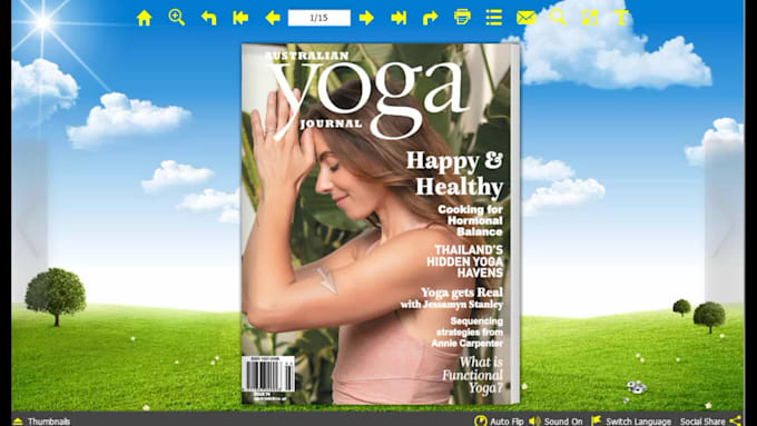 convert PDF to flipbook or interactive flipbook digital magazine