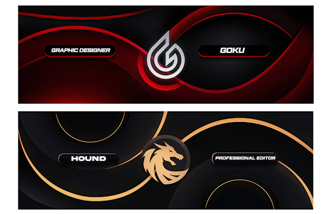 design a clean and minimal twitter header or banner