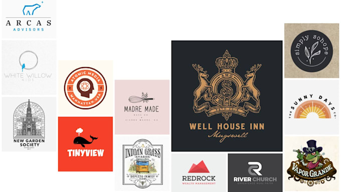 Design a beautiful logo for your first business by Revl_service | Fiverr