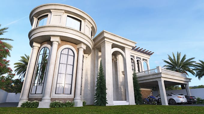 3d modeling home design rendering