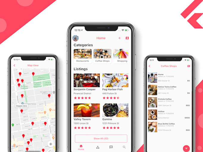 Develop an android and ios app with flutter by Soshotech