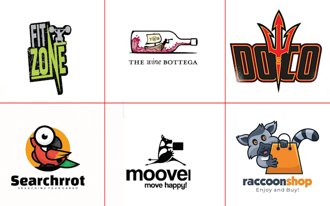 do amazon ebay shopify creative business logo