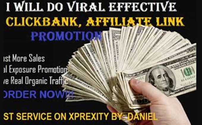 provide complete affiliate marketing setup, clickbank affiliate promotion