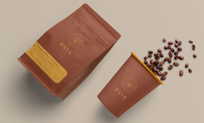 create an attractive product packaging or label