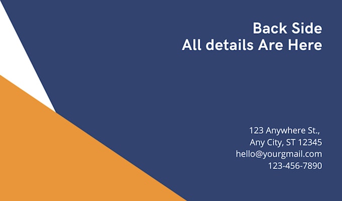 make professional business card