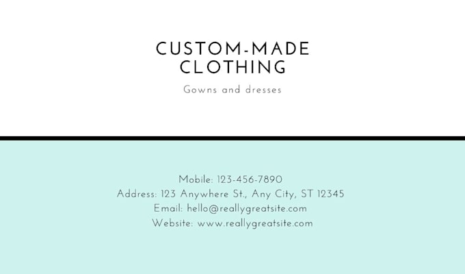 design corporate business card,signature design