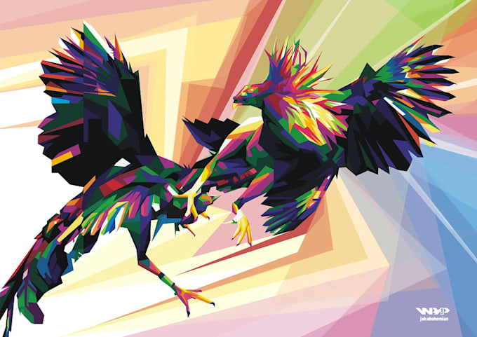 make perfect art of WPAP for your gift