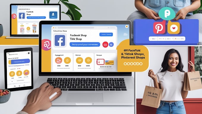pro facebook tiktok  shop setup and SEO optimization
