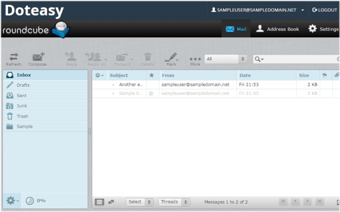 create web server with web control panel