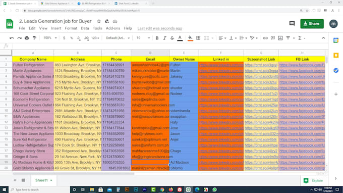 do b2b lead generation and prospect email list