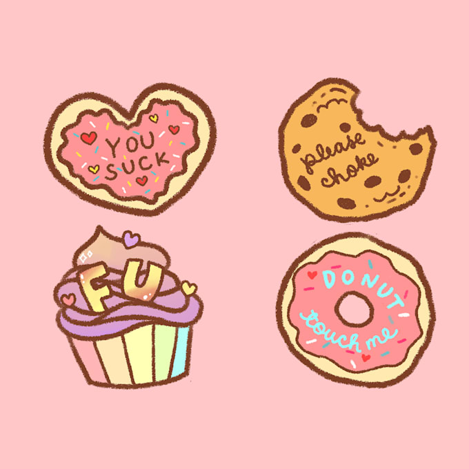 design custom sticker designs and drawings
