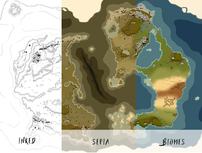 create a map for your rpg, book, or personal projects