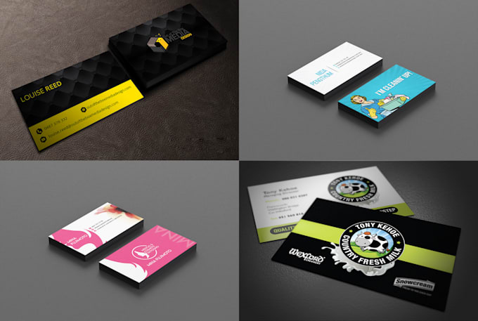 create professional business card design for you