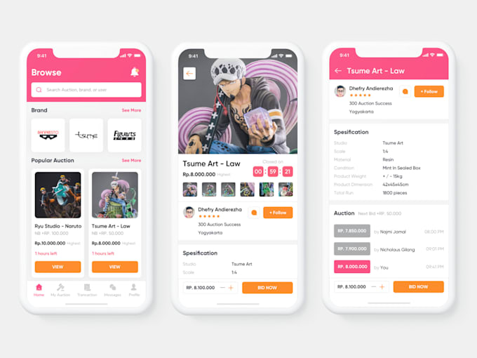 Create Auction Bidding App Auction Bidding Website By Hassan Kumarr Fiverr Download & install sucos detox 1.3 app apk on android phones. create auction bidding app auction