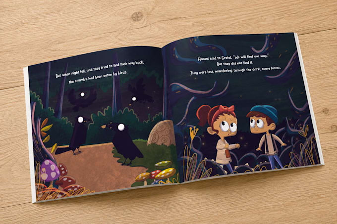 illustrate your childrens picture book for amazon KDP