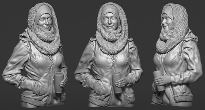 design and sculpt 3d models for 3d printing and games