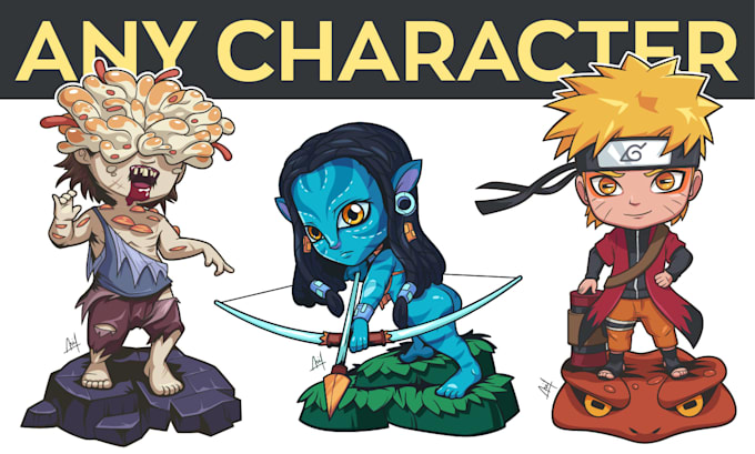 draw a resizable chibi character