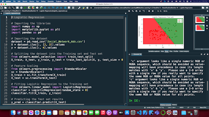 your machine learning project