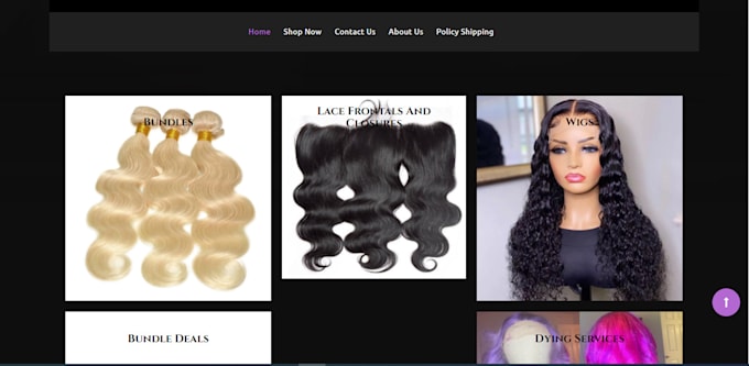 design shopify clothing, jewelry, boutique, hair store or website