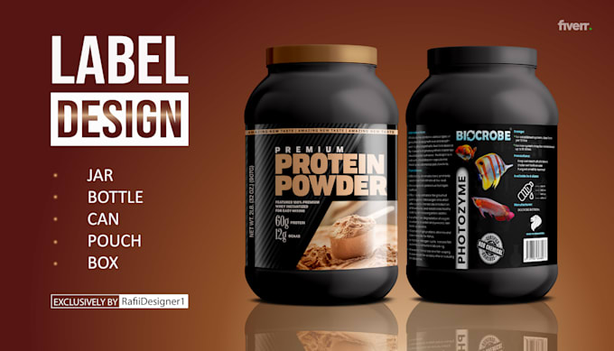 do realistic product packaging and labeling