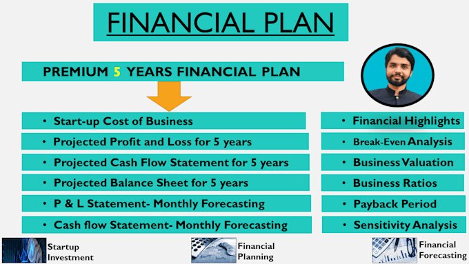 prepare  investor ready business plan and financial plan