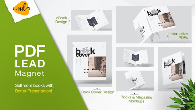 design your ebook, lead magnet and other pdfs
