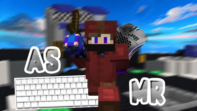 Make you a minecraft bedwars thumbnail for minecraft java by Vicenarycaveyt