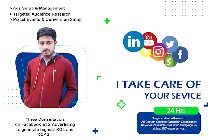 setup  facebook ads campaign and instagram ads campaign