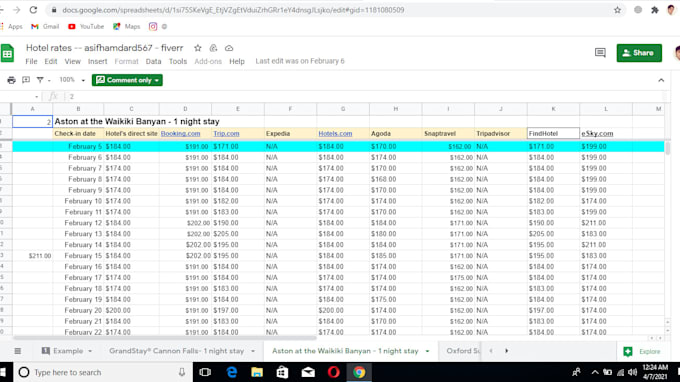 find email address and do web research